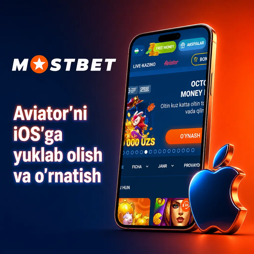 Mostbet Aviator o'yinini iOS qurilmasiga App Store orqali yuklab olish va o'rnatish bo'yicha qo'llanma